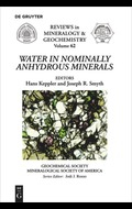Water in nominally anhydrous minerals