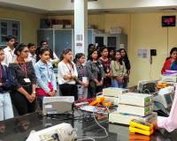 Demonstration at SPS lab by Santosh Babu Gunda
