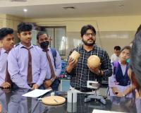 Demonstration at SPS lab by Saralasrita Mohanty